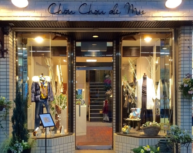 「Chou Chou de Mu」２０１５年９月にオープンのセレクトショップ♪