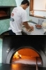 こだわりの小麦粉で作成した生地に具材を乗せ、約400℃で1分「PIZZERIA CANTO DELLA TERRA（ピッツェリア カント デッラ テッラ）」