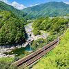 「絶景テラス【長野県木曽郡寝覚の床　絶景トイレ　Japan Amazing view】」