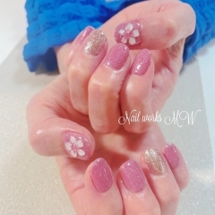 NAIL works MW...×sanduandi（2023年春ネイル）　