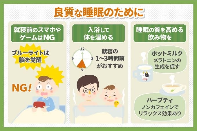 「質の良い睡眠は取れていますか？」