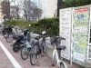 「都庁前駅自転車駐輪場」都庁前駅すぐの自転車等整理区画