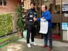 「2024年度も南葛SCを全力応援する『新小岩小松通り会』さん🌟南葛SC・GK飯吉将通選手が商店街を手渡しでポスター配布🌟道案内人は『三栄美術印刷』須賀さん！」