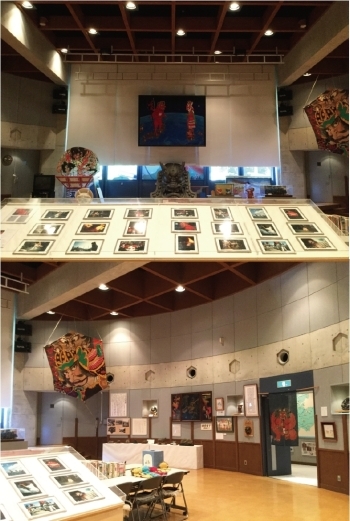 博物館「鬼の交流ホール」
資料や絵などを展示しております「福知山市 日本の鬼の交流博物館」