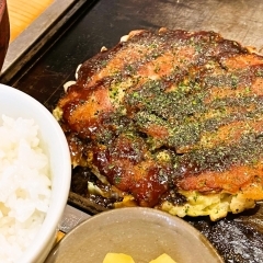 お好み焼きが食べたくなったので、浜の宮駅近くの【あーるだー】さんへGO！