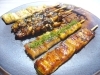 串焼き盛り合わせ　1800円
酒の肴に最高です！「うなぎ専門店 くしだ」