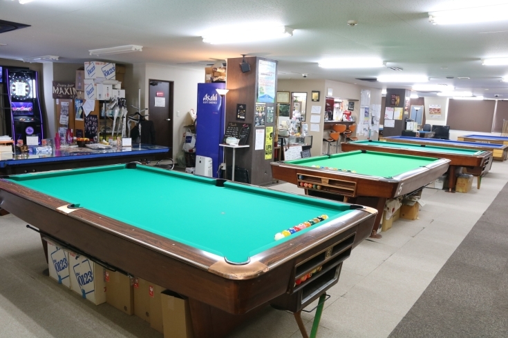 「Billiard Club REVE」篠崎駅南口交番前にある、プロ経営の明るくきれいなお店です。