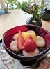 白玉ぜんざい（400円）「ギャラリー＆カフェ ベルハウス」