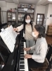 大人の方もひとりひとりに合わせてレッスンしています。「鈴木笑子（エミコ）ピアノ教室」