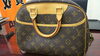 「ヴィトン(LOUIS　VUITTON)　ハンドバッグ　トゥルーヴィル　お買取させて頂きました。　「ヴィトン　エルメス　シャネル」の買取は　大黒屋　金町北口店へ」