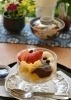 クリームあんみつ（450円）「ギャラリー＆カフェ ベルハウス」