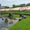 「8月28日はバイオリンの日     寝屋川まつりの準備風景」