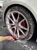 外車特有のブレーキ汚れもさっぱり仕上げます「本格手洗い洗車体験しませんか？松山市のコーティング専門店　Total Car Beauty カルヴォにおいでよ😘」