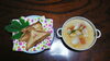 「今日のお昼はホットサンド(*^▽^*)ﾉ」