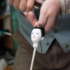 職人が技と真心を尽くして仕上げるお人形。顔も一つ一つ違います「広田屋人形」