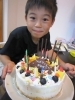 「誕生日のケーキ！！」