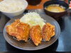 「カリッともも」からあげが付いた「からやま定食（梅）」「からやま西葛西店」