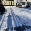 駐車場除雪済です、ご来店お待ちしています「クリスマスイブ」