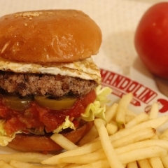 スパイシーエッグバーガー(Spicy Egg Burger)