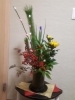 お花の教室は、28日午後から29日30日午前中まで「茶道教室、お稽古おさめ」