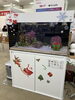 クリスマスの装飾「水槽もクリスマスに/女性と子供に大人気！静岡のレンタル水槽/熱帯魚/島田市/癒し/内装」