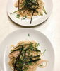 「リクエストの明太子スパゲッチー。」