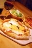 直径25cm、外はカリッ！中はモチモチ！のピザ生地が好評です「ピザ＆ワイン テラ」