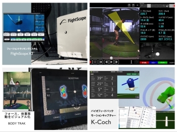 最新鋭の機材を使用し様々な角度でデータを収集。即解析可能。「ゴルフコンディショニングスタジオ宇都宮 The 蔵ssic 」