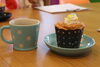 ケーキを食べながらタブレットの勉強会しました。「エンジェルクリームケーキ作りました★【宮崎ケーキ教室】」