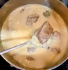 豚肩ロースのカレークリーム煮！煮込み中「選べるランチ＆お得なコースセットのご紹介♪」