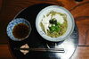 「今日のお昼は　免疫力アップの茶蕎麦☆」