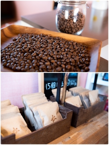 こだわりのコーヒー豆です。「Loko Kaffee（ロコカフェー）」