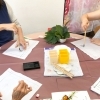 毎月新しいワークに挑戦！
おしゃべりしながらワイワイと創作「ふくろうホーム 関不動産」