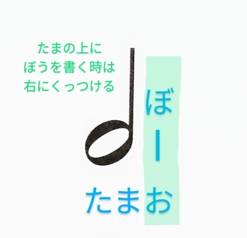 小学１年生さんの音符の覚え方 千歳市ピアノ教室 Nico Piano ニコピアノ のニュース まいぷれ 千歳 恵庭