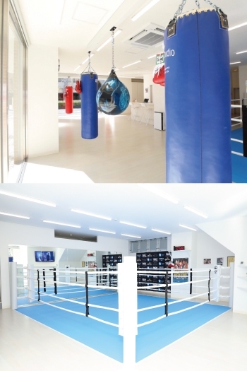 清潔感があり広いスタジオなので気持ち良くご利用いただけます。「Boxing Studio 1020」