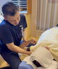 肩甲骨可動域改善の施術風景「≪自律神経が乱れる人の共通点≫　整体室BODYCAREろはす　江南市　扶桑町　大口町　犬山市　岩倉市」