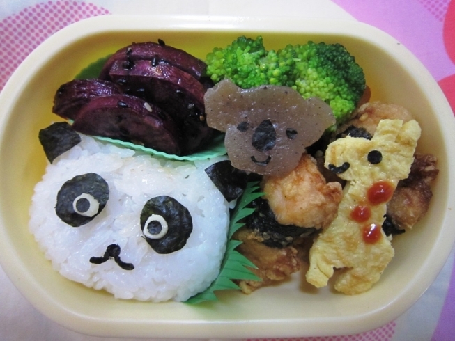 「幼稚園の遠足弁当！！」