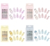 ちいかわネイルチップ「ちいかわの立体パーツが乗っている可愛くてインパクトのあるネイルチップ♪🐰💛」