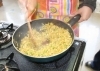 スパイスを入れるとこのとおり!
サモサの具、出来上がり!