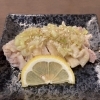 蒸し鶏ねぎ塩ソース