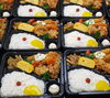 エビフライ弁当500円「エビ(ワンコイン弁当八幡東区しちふくテイクアウト)」