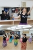 道場には鏡があるので、振り付けのチェックができます。「フラダンス教室 kolonahe me na hoaloha（コロナへ メ ナー ホアロハ）」