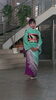 「姉妹で、初一人踊りの舞台＼(^.^)／」