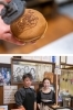 どら焼きにはオリジナルの焼き印を押すこともできます「小樽和菓子工房 游菓」