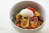 肩ロース肉と夏野菜のピリ辛丼　※調理例「均一祭開催!!　★情熱が生んだ旨味・和豚もちぶた★」