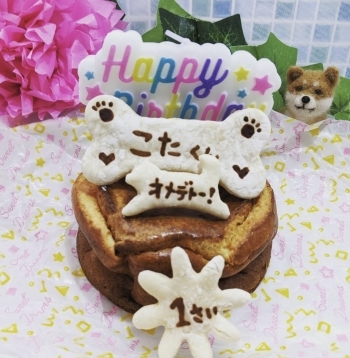 甘～いおやつが人気◎
お誕生日や特別な日にいかがですか？「げんきのおやつ For dog」