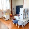 絵本やおもちゃいろいろ。お子様はのびのび＆ママはゆったり♪「SUN3CAFE」