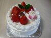 「広島市佐伯区 Dogcom． U^エ^U　ワンコのクリスマスケーキ☆」