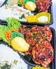 鶏もも肉の山賊焼弁当「皆様のお食事のお助け隊!料理の千葉🎵」