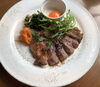 黒毛和牛　“サーローイン”の焼きすき焼き¥1500「本日より営業は15:00~22:30とさせていただきます※お酒のご提供は22:00迄とさせていただきます」